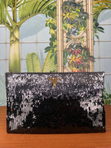 Prada glitter Pailette clutch