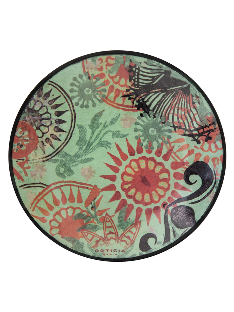 Glass plate round Fico D`India