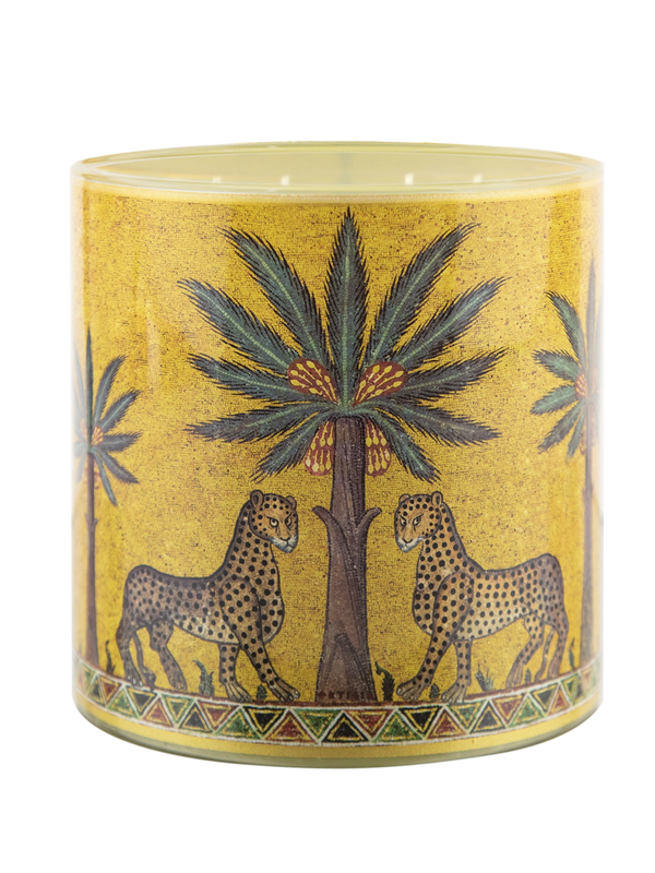 Ortigia Decorated Candle Large Zagara