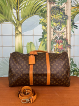 Louis Vuitton keepall 50 monogram canvas