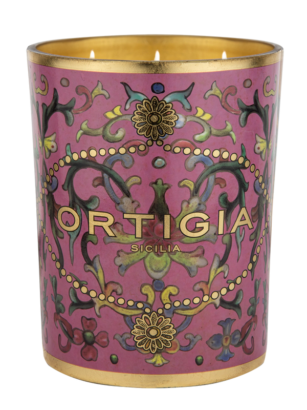 Aragona Decorated Candle Large