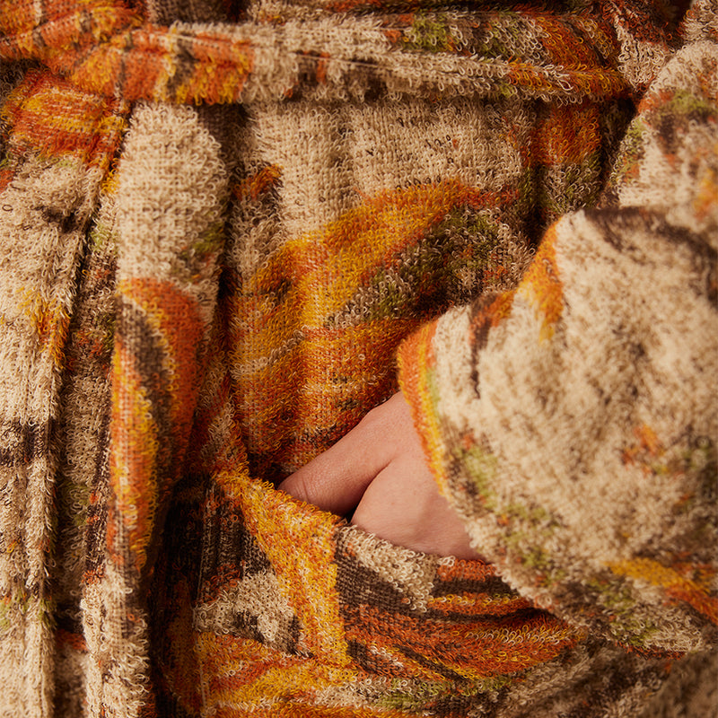 HKliving Bathrobe Palmae