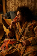 HKliving Bathrobe Palmae