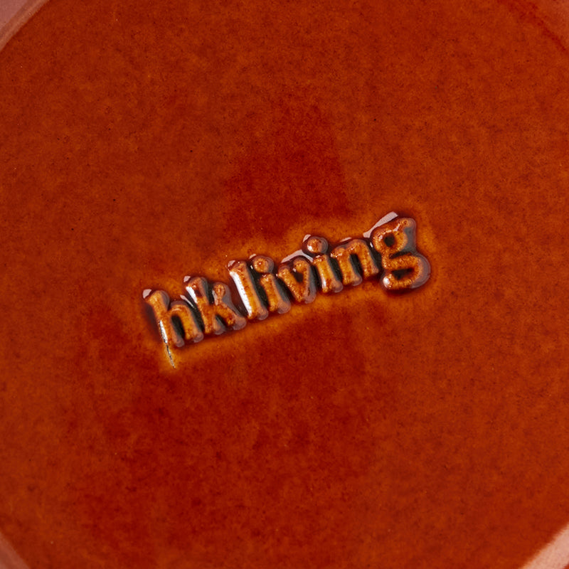 Hkliving 70s ceramics  dessert bowls harbour (set of 4)