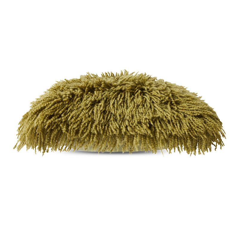 hkliving Fluffy cushion olive