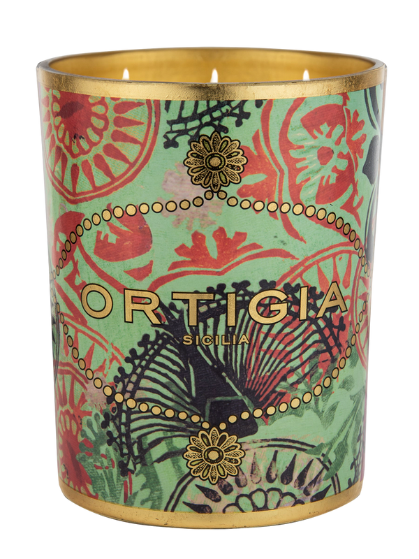 Fico d'India Decorated Candle Large