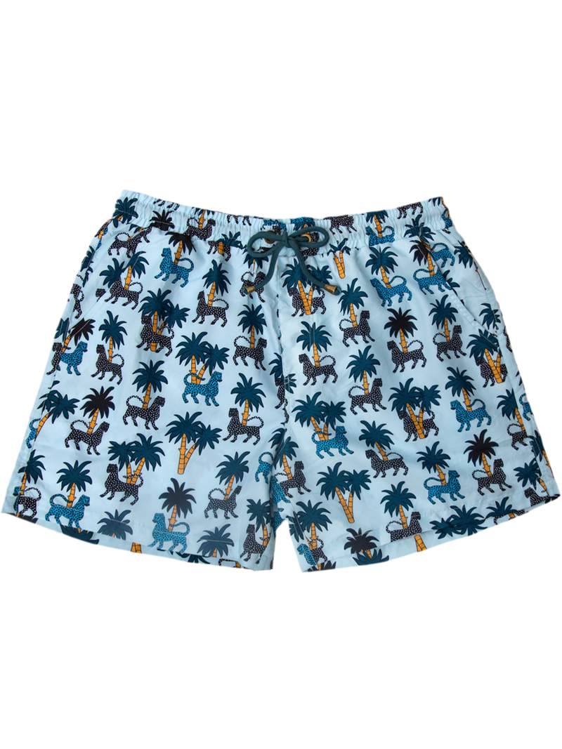 ORTIGIA Gattopardo aqua swim shorts