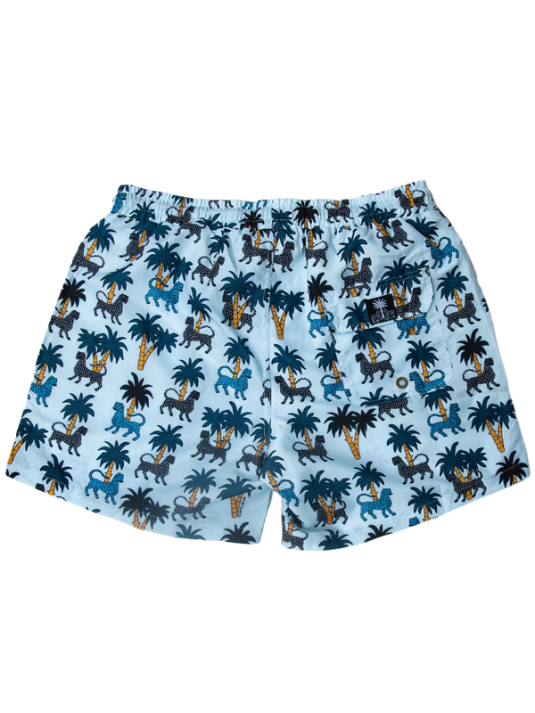 ORTIGIA Gattopardo aqua swim shorts