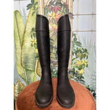 Gucci rubber boots riding model black