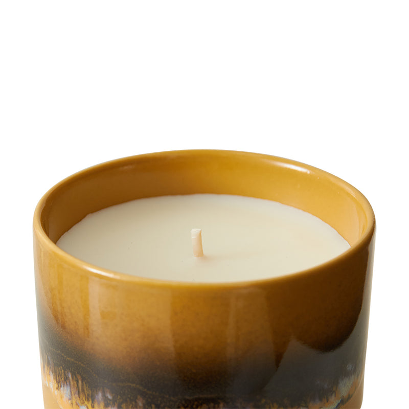 Hkliving 70s ceramics : small scented candle Valencia