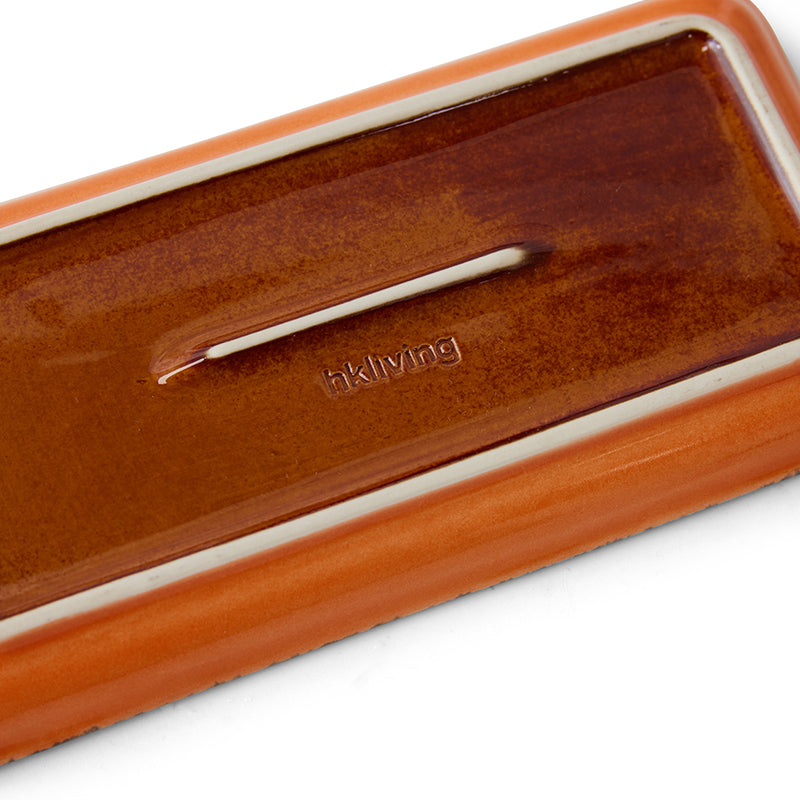 Hkliving 70s ceramics : small trays twenty four hours (set of 2)