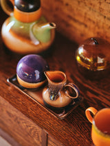 Hkliving 70s ceramics : small trays twenty four hours (set of 2)