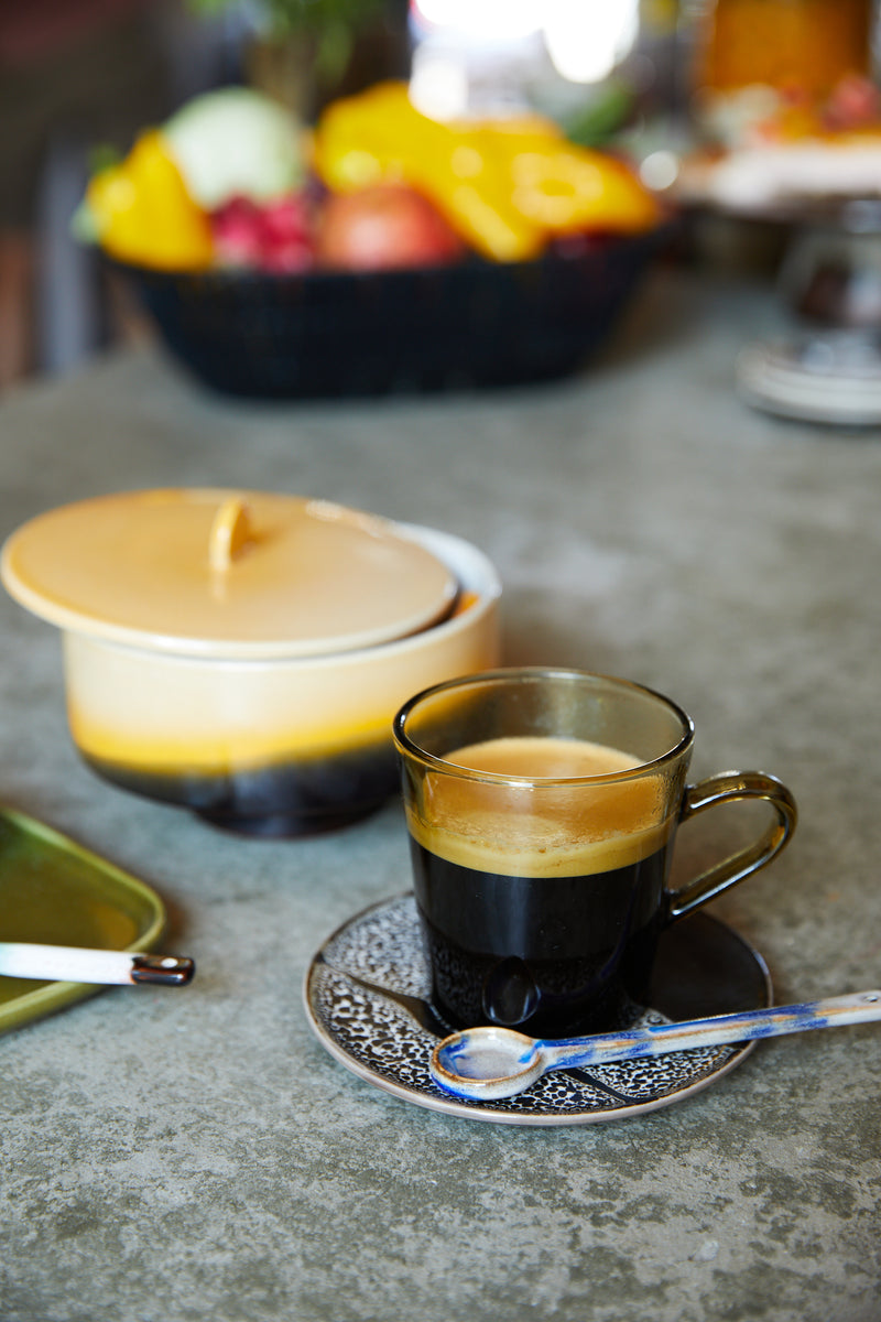 Hkliving 70s ceramics : spoons M, force (set of 4)