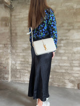 Yves Saint Laurent university leather handbag medium