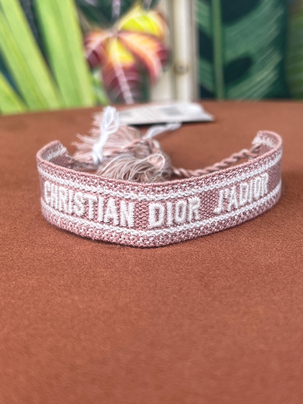 Christian Dior jádior woven bracelet