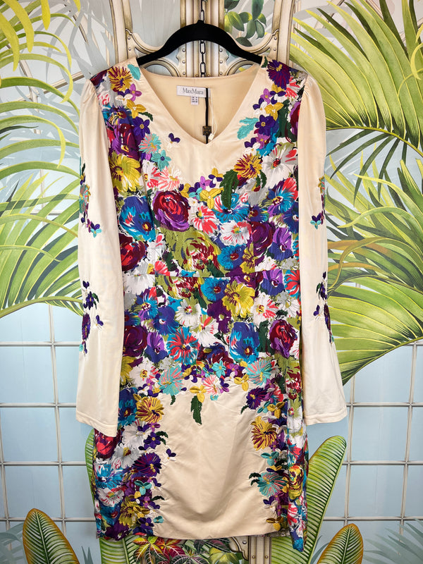 Max Mara dress flowers