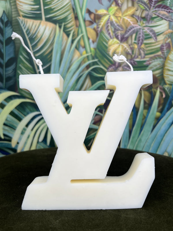 LV Logo Candle