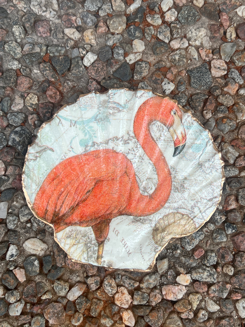 Shell flamingo