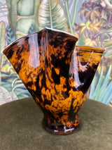 French mouth blown vase Besseges