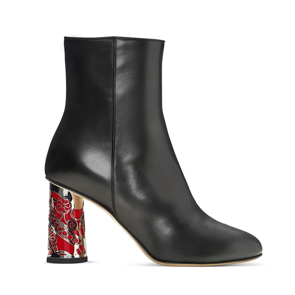 Rebecca Björnsdotter black calf leather boot