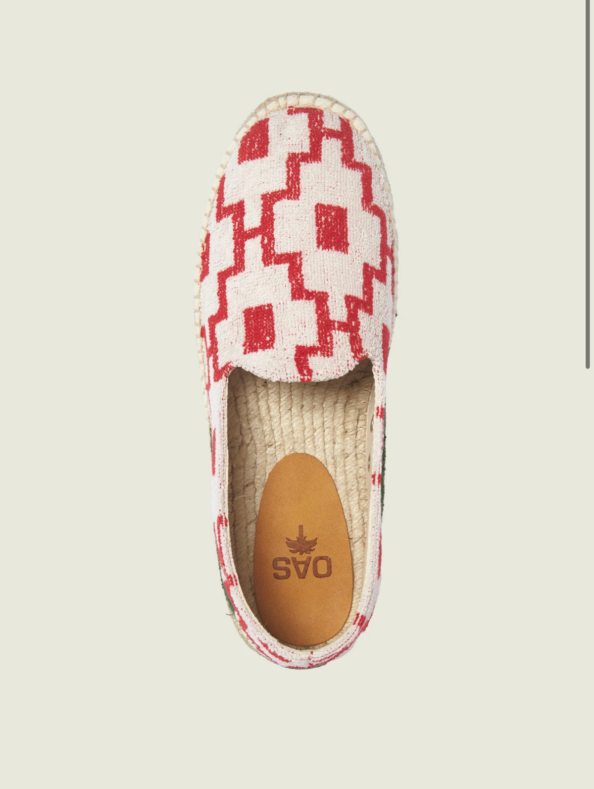OAS Espadrilles Oas Beige Linen Espadrillos – Mojo Independent Store main image 2