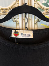 Busnel tunic/mini dress, black