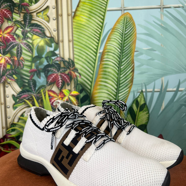 Fendi knit clearance sneakers