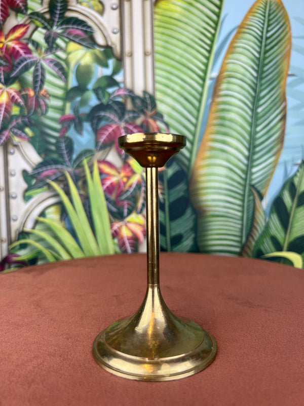 mini pedestal brass