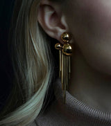 Sägen Solar GOLDEN Cluster Earrings