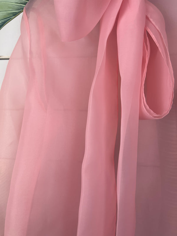 MaxJenny organza blouse pink