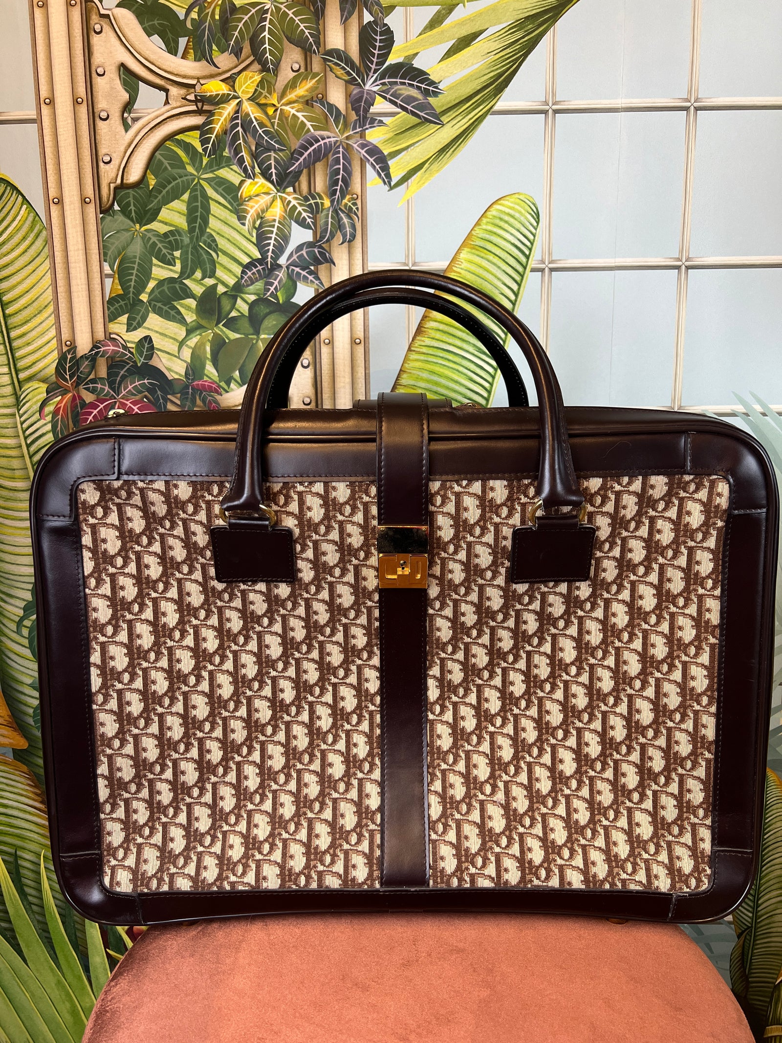 Christian dior vintage suitcase – A Piece Lux