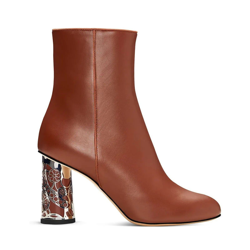 Rebecca Björnsdotter brown calf leather boot
