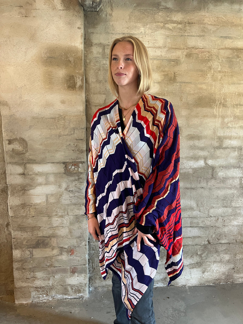 Missoni poncho/scarf