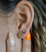 Sägen Prisma aqua Earrings