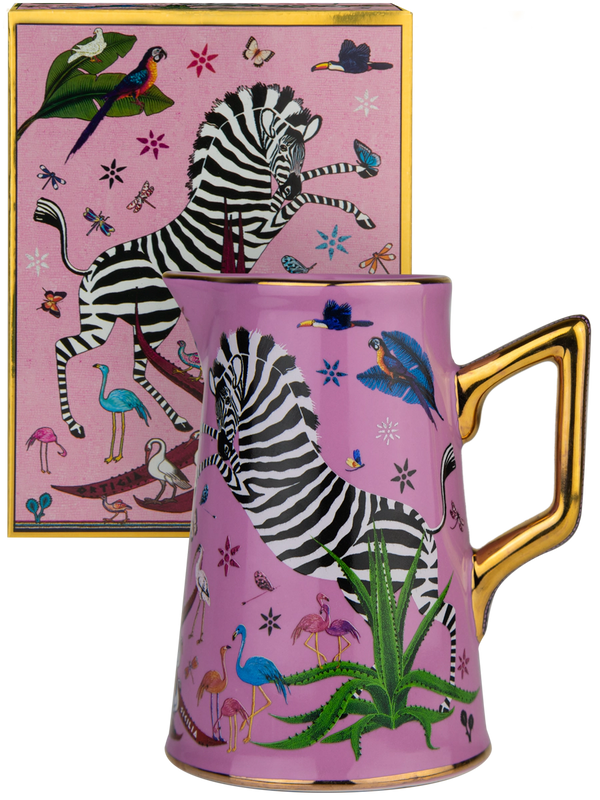 Ortigia Jug Ceramic Pink