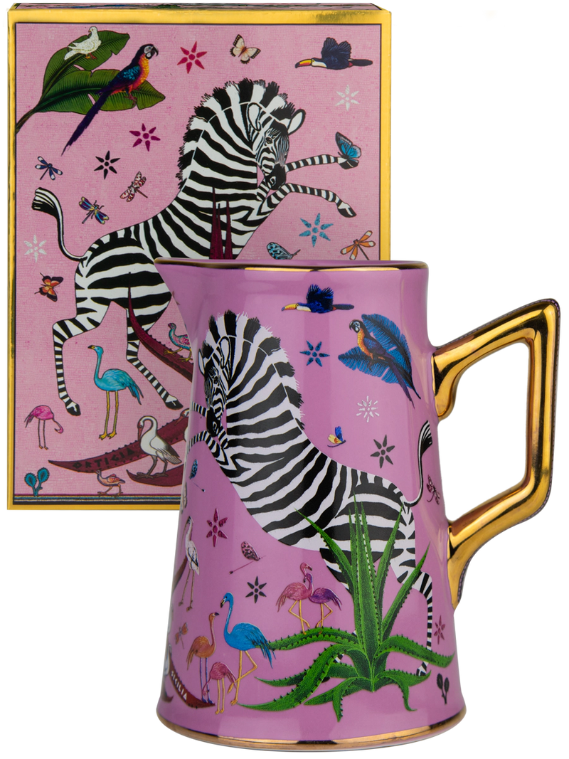 Ortigia Jug Ceramic Pink
