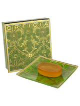 Ortigia Lime di Sicilia Glass Plate & Soap