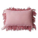 hkliving Rugged woolen cushion pink