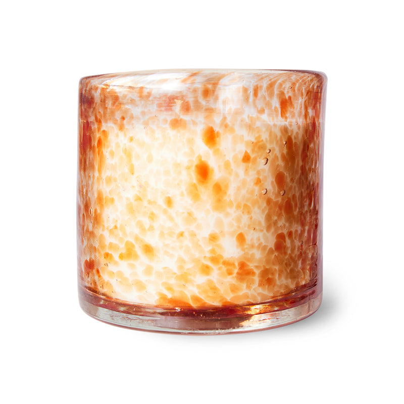 Hkliving 70s ceramics : Glass scented candle Retro Porch Night