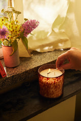 Hkliving 70s ceramics : Glass scented candle Retro Porch Night