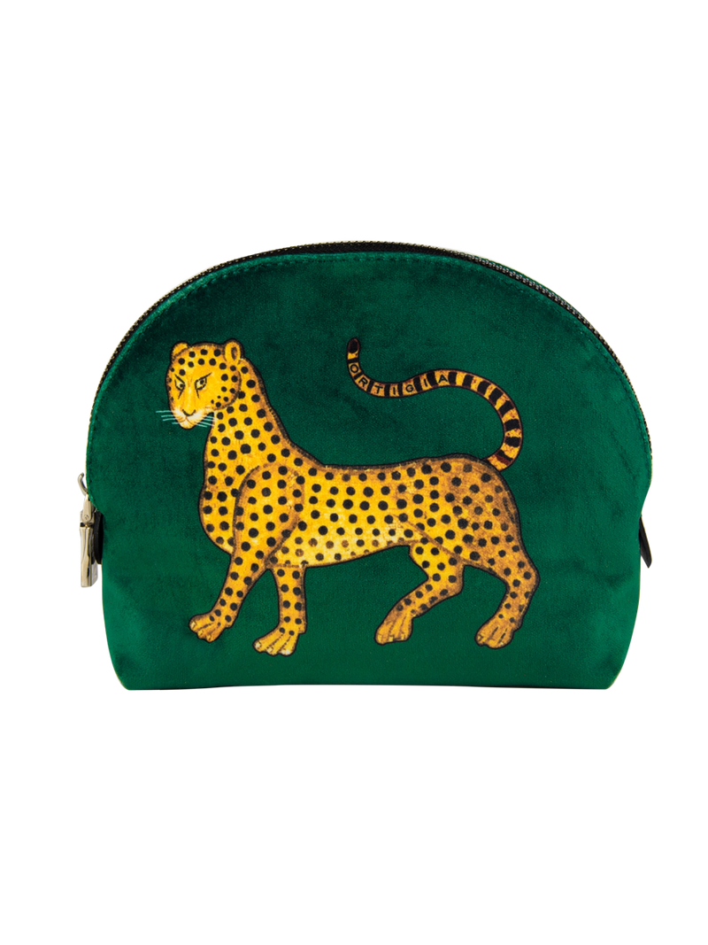 Velvet Pochette green jewel
