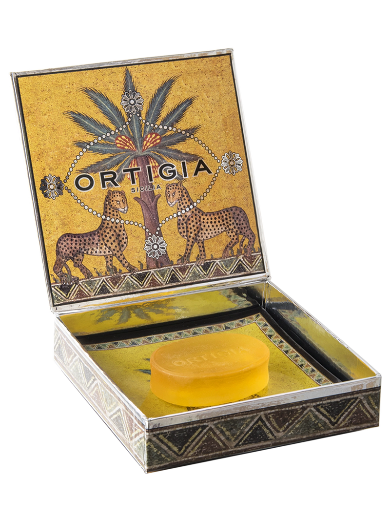 Ortigia Zagara Glass Plate & Soap