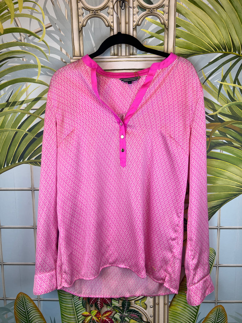Tommy Hilfiger pink blouse