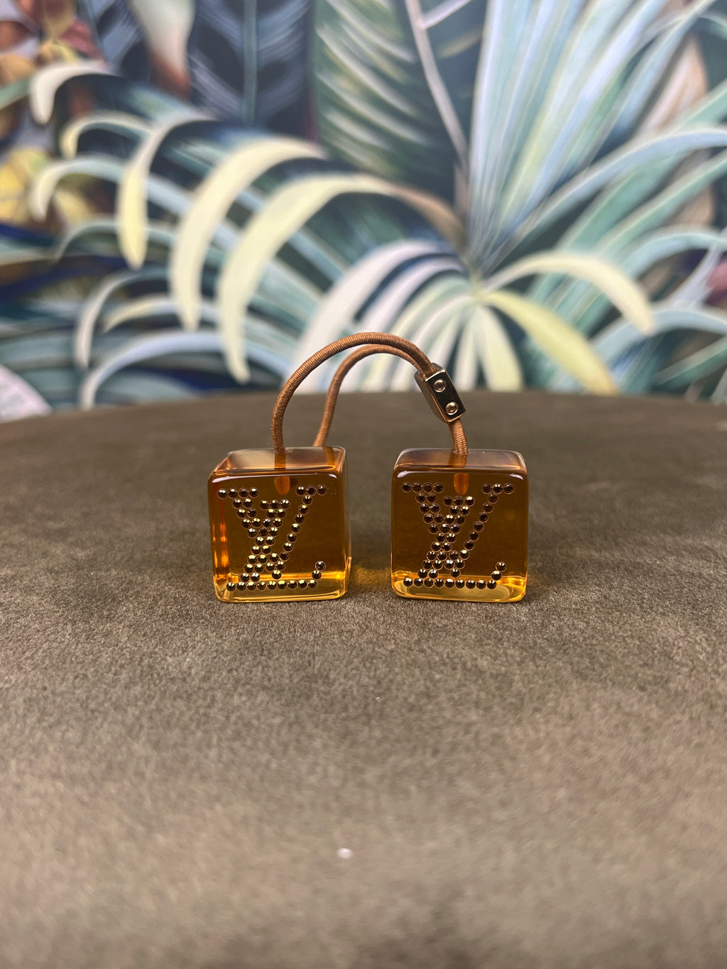 louis vuitton lock me earrings