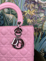 Lady Dior medium bag pink