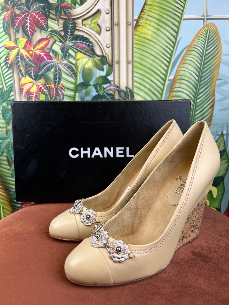 Chanel wedge heel