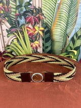 Missoni belt green/brown