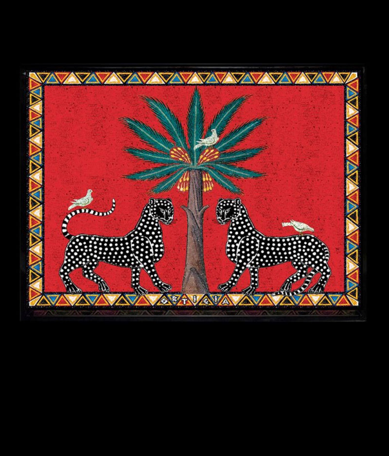 Ortigia Tray Red Large