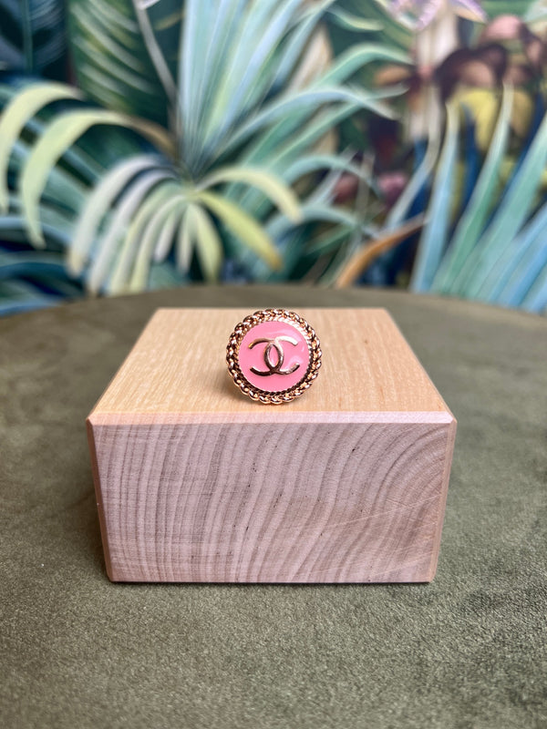 Repurposed CC Ring Pink/Gold