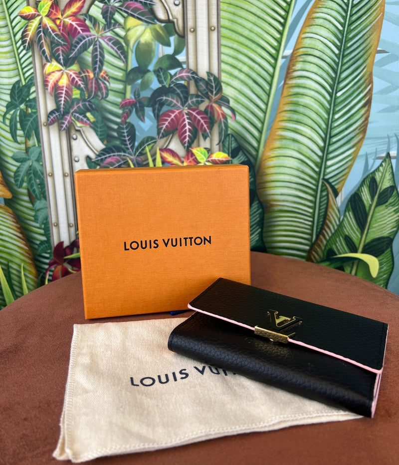 Louis Vuitton capuchines compact wallet